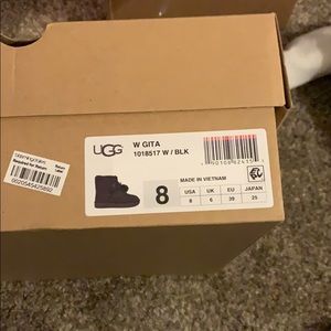 Women UGG Australia Boots Black Size 8
